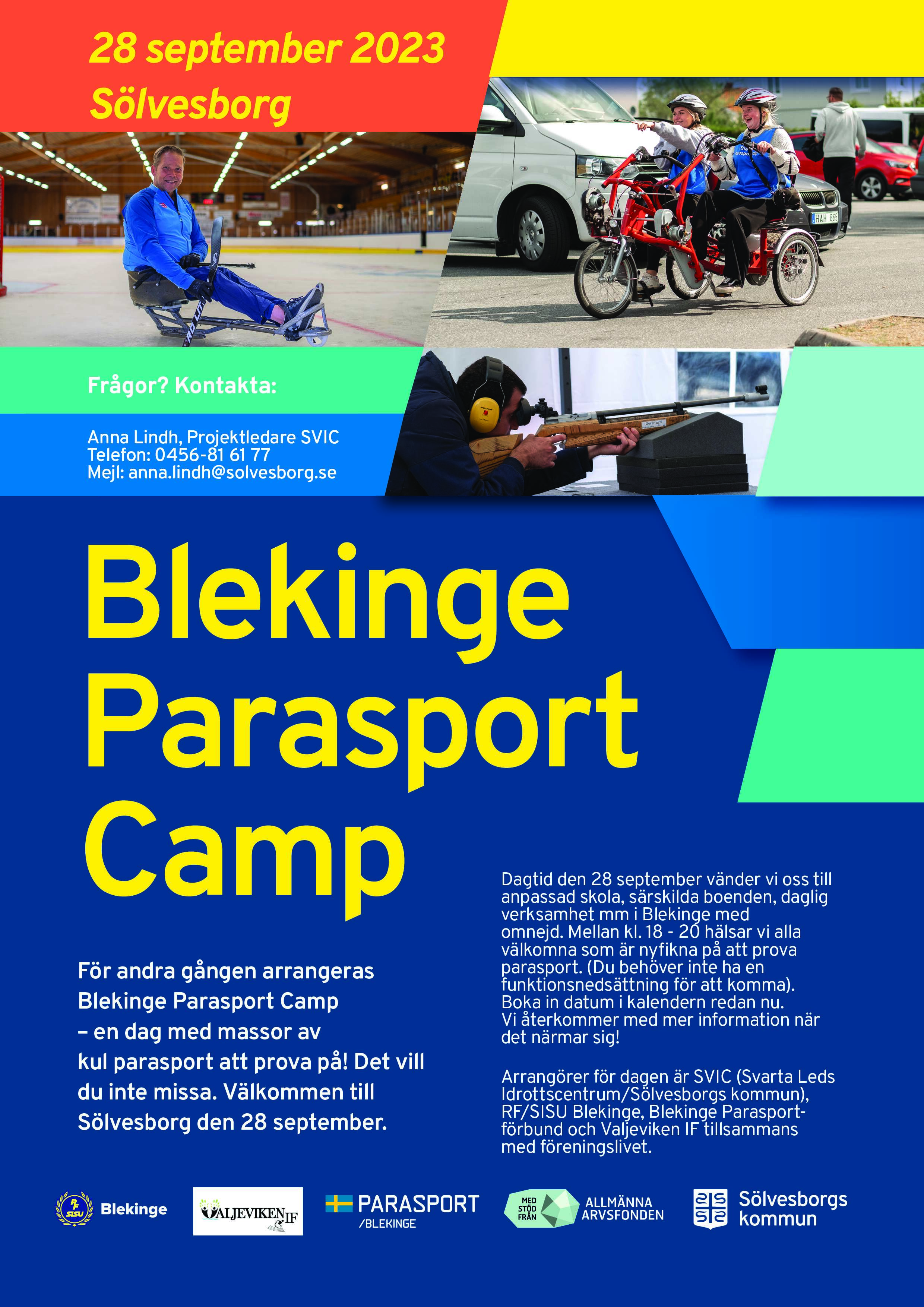 Blekinge Parasport Camp 2023