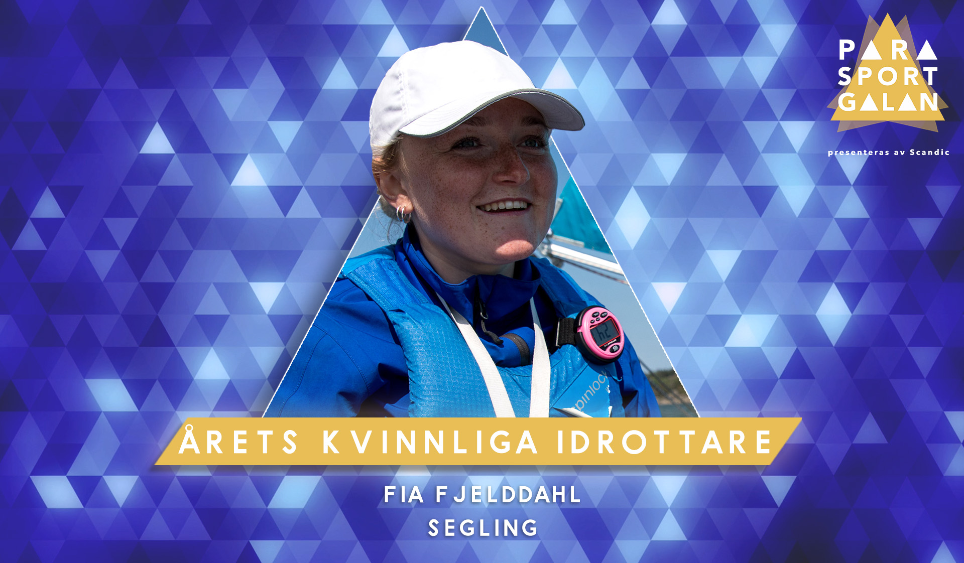 Fia Fjelddahl - årets kvinnliga idrottare 2020