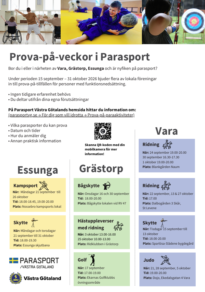 folder prova på VEG