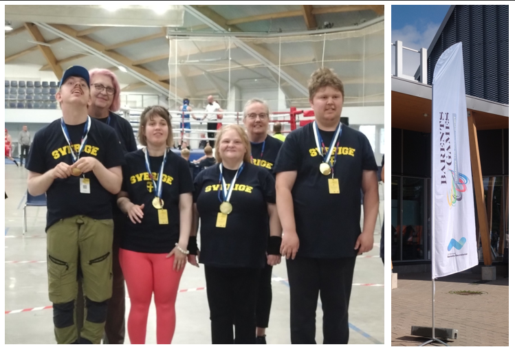 Svenska boccialaget och  barents summergames 