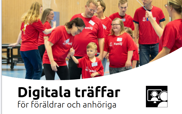 Digitala träffar för föräldrar och anhöriga.