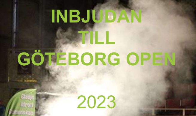 inbjudan till göteborg open 2023