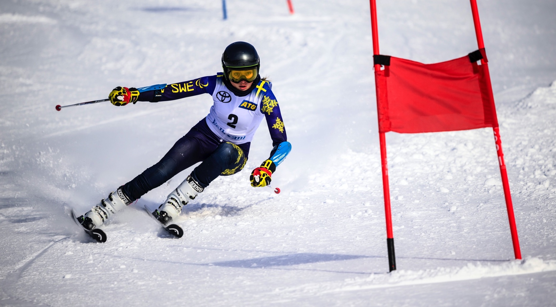 Ellen Westerlund åker skidor.