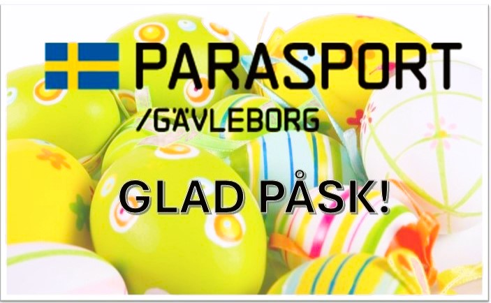 Glad Påsk Parasport Gävleborg
